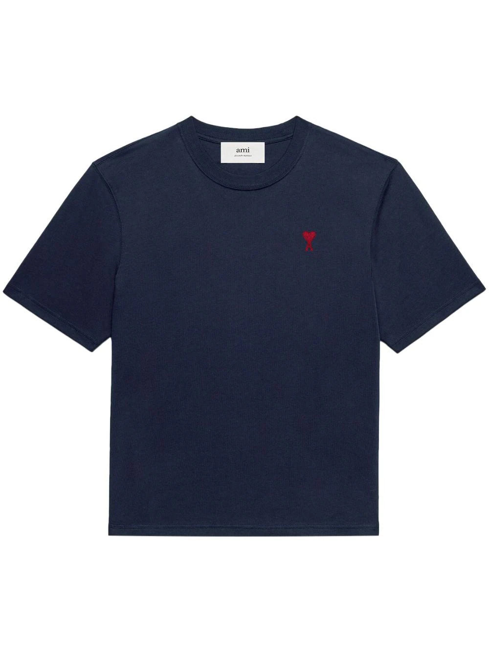 AMI Paris  embroidered-logo cotton T-Shirt