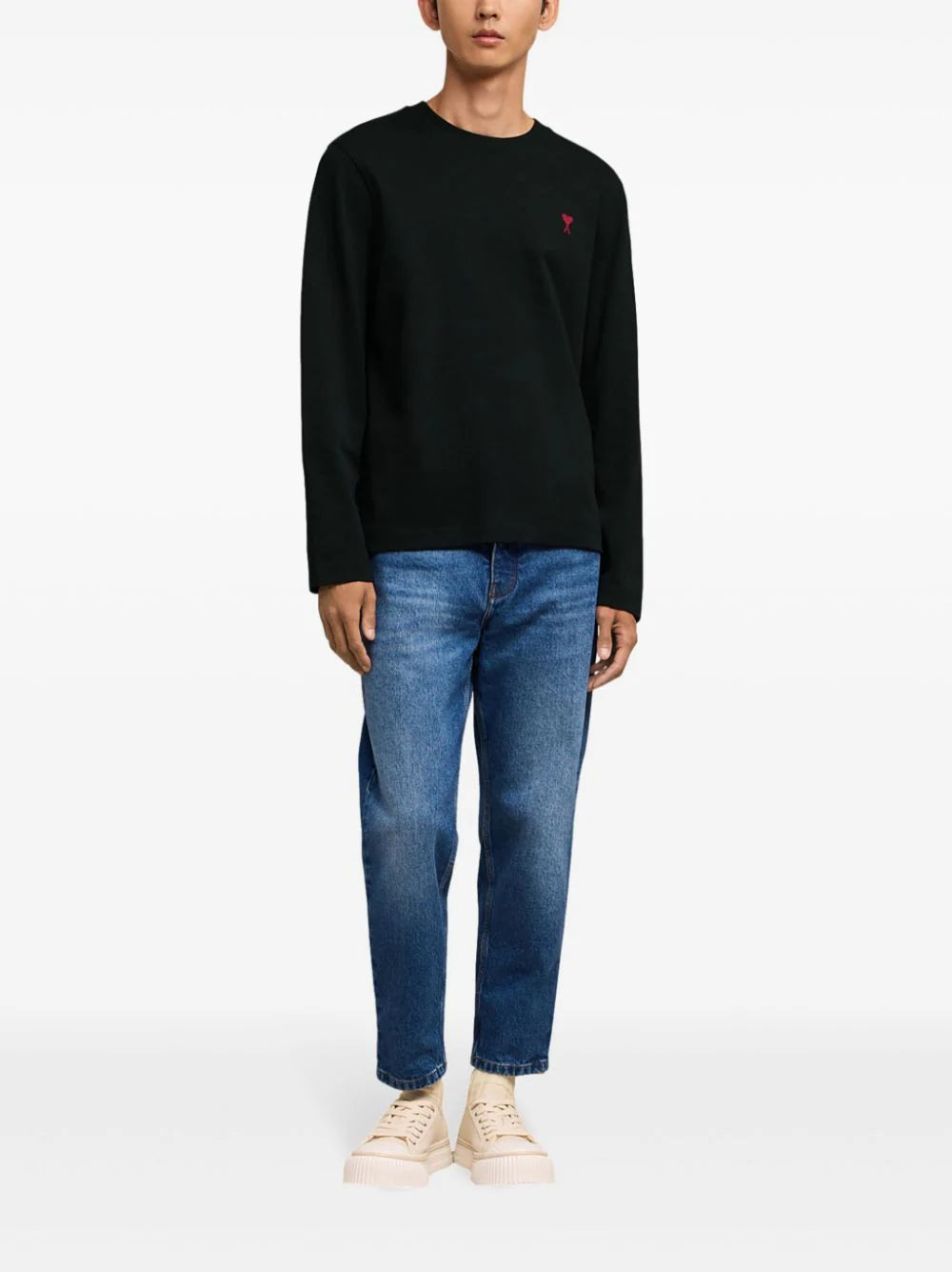 AMI Paris Ami de Coeur cotton sweatshirt
