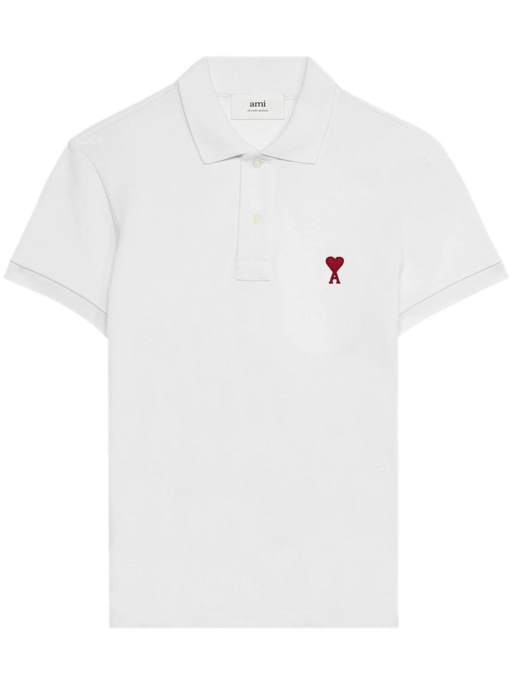AMI Paris  Ami de Coeur organic-cotton polo shirt