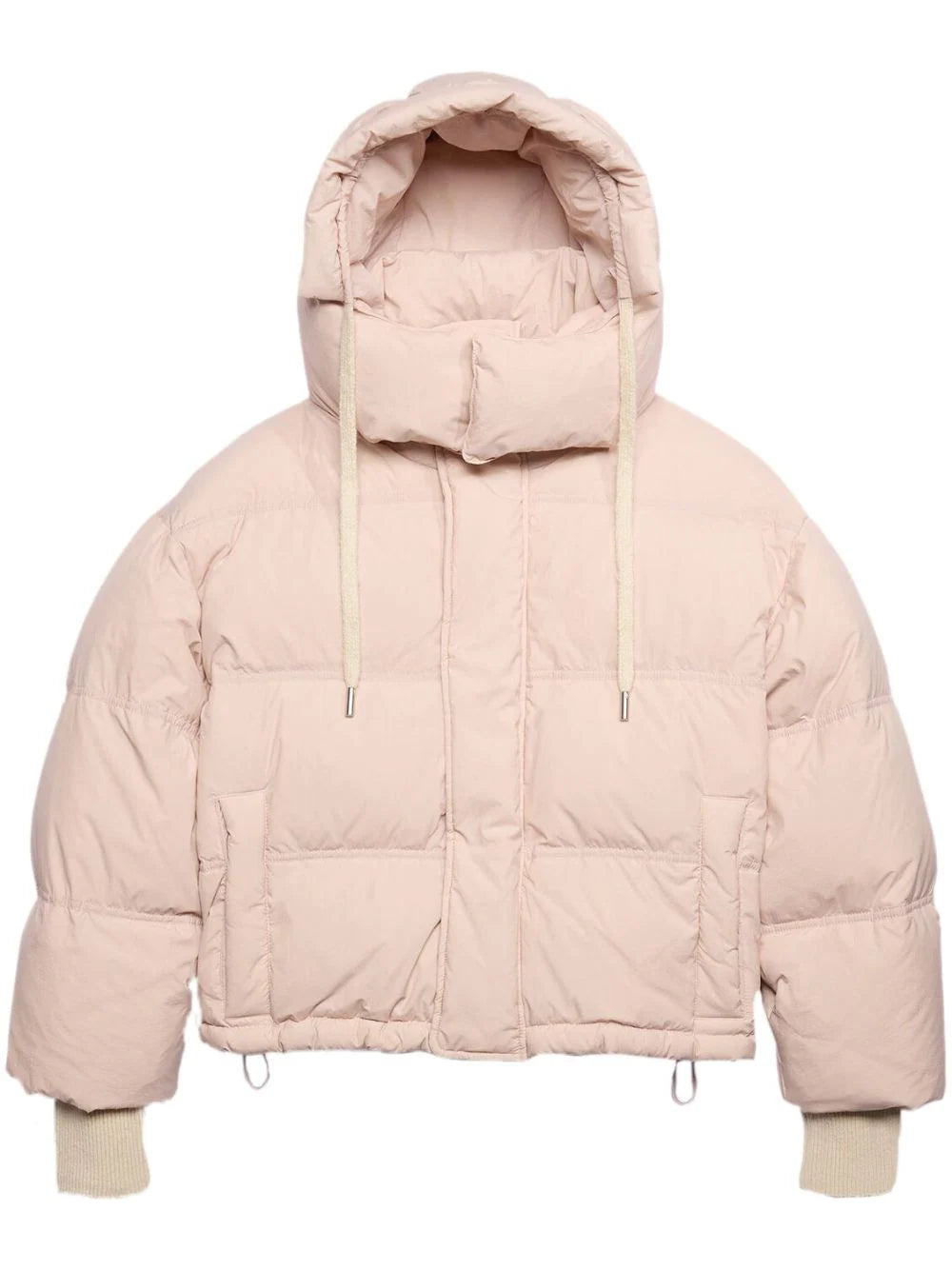 AMI Paris  logo-patch padded jacket