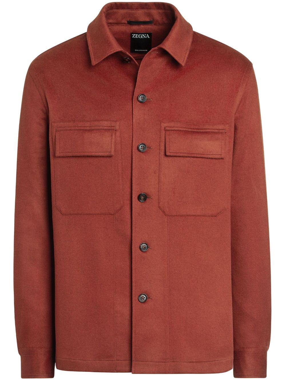 Zegna  Alba Oasi cashmere overshirt jacket