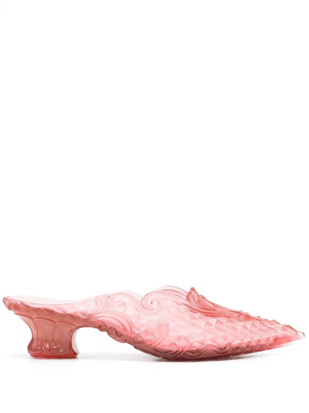 Y/Project  x Melissa 55mm filigree-detailing mules