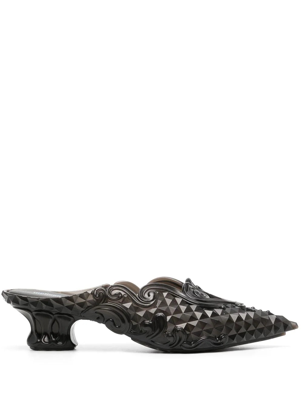 Y/Project  x Melissa 55mm filigree-detailing mules