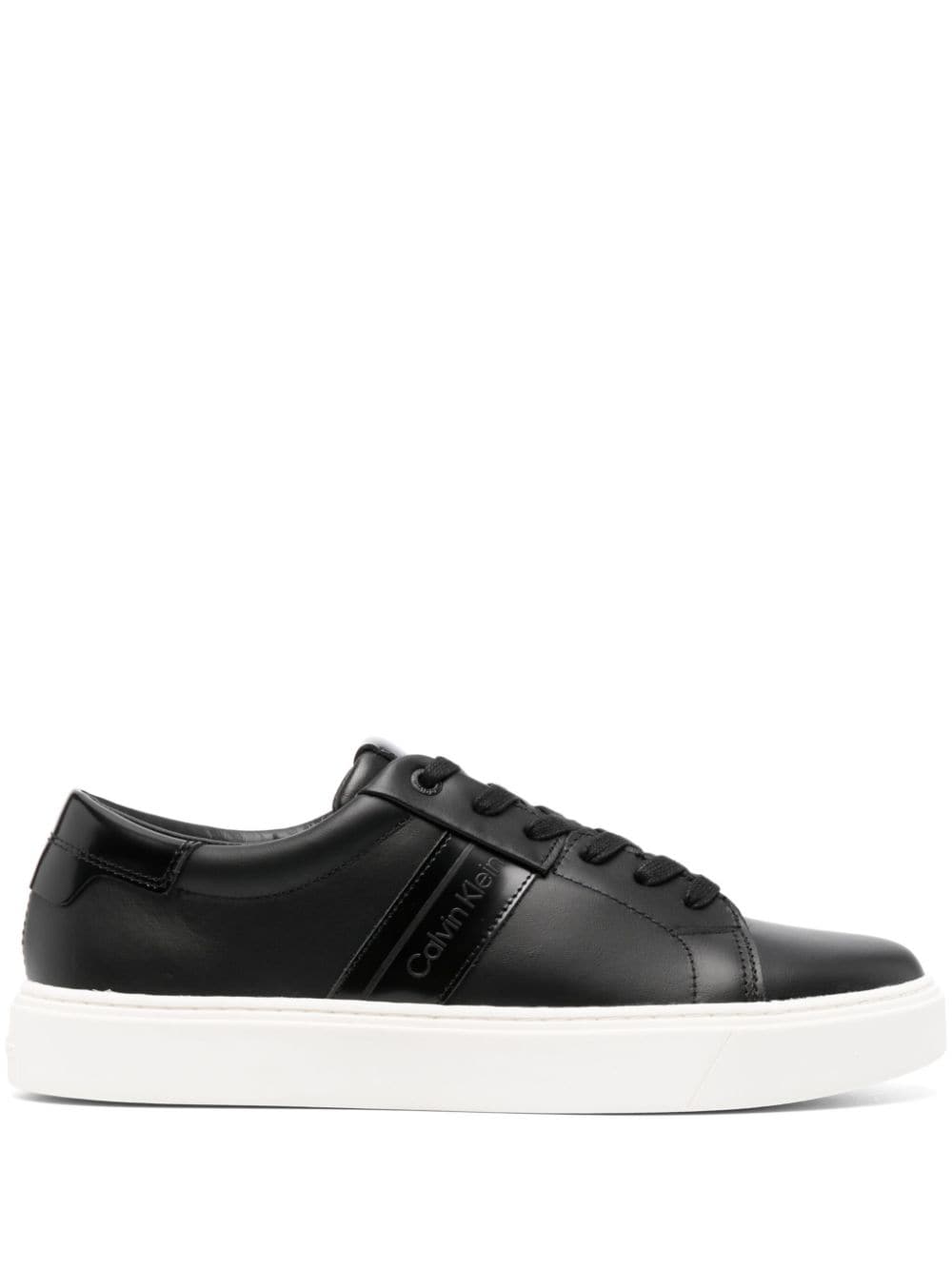 Calvin Klein leather low-top sneakers