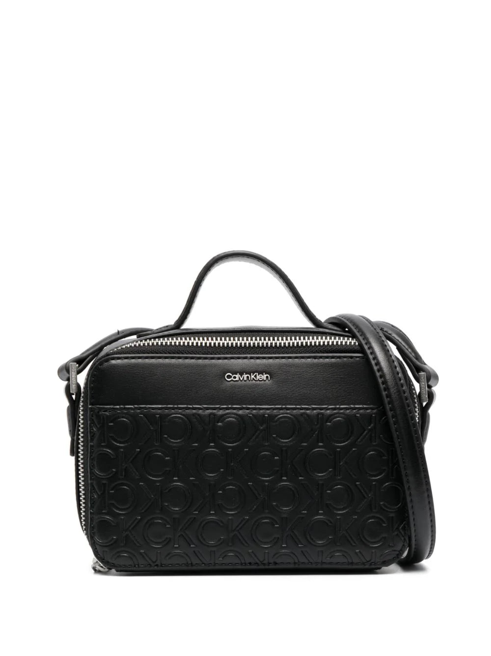 Calvin Klein  logo-debossed crossbody bag