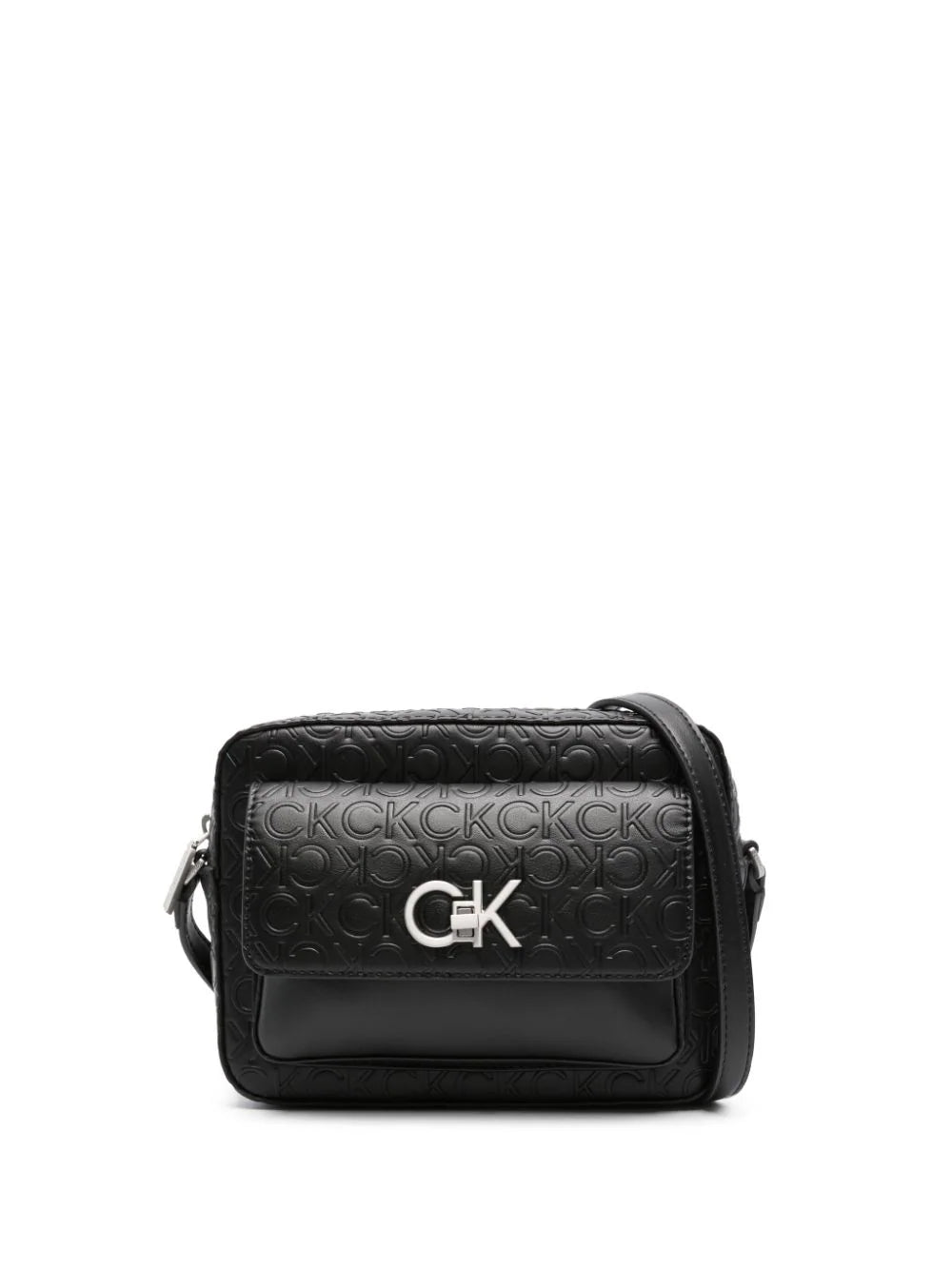 Calvin Klein  logo-lettering crossbody bag