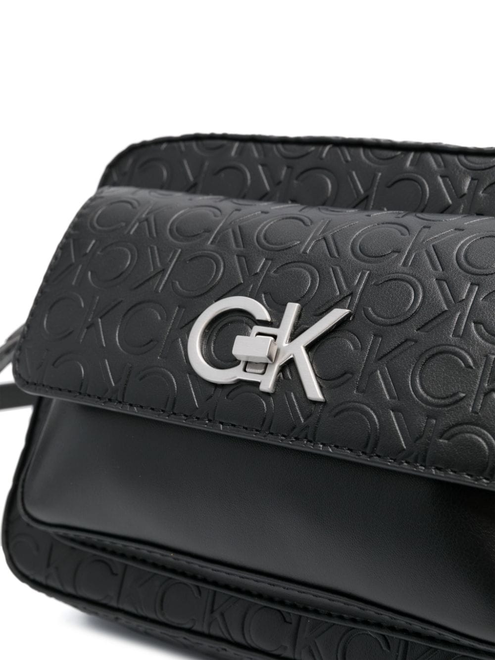 Calvin Klein  logo-lettering crossbody bag