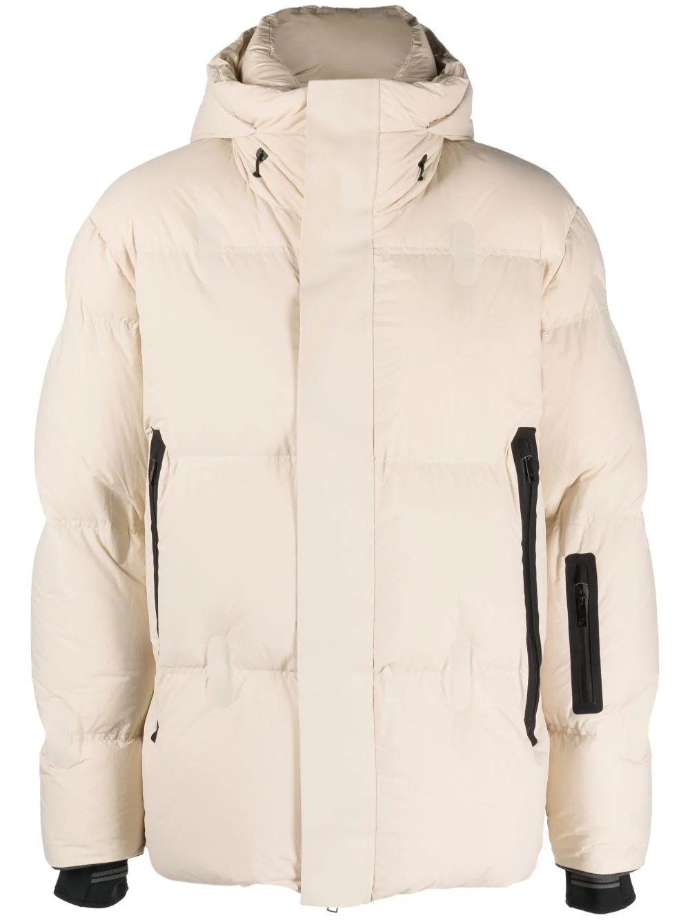 Zegna  drawstring-hooded padded jacket