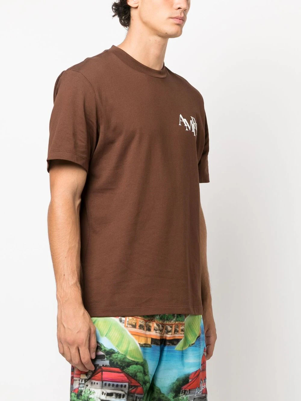 AMIRI  logo-print cotton T-shirt
