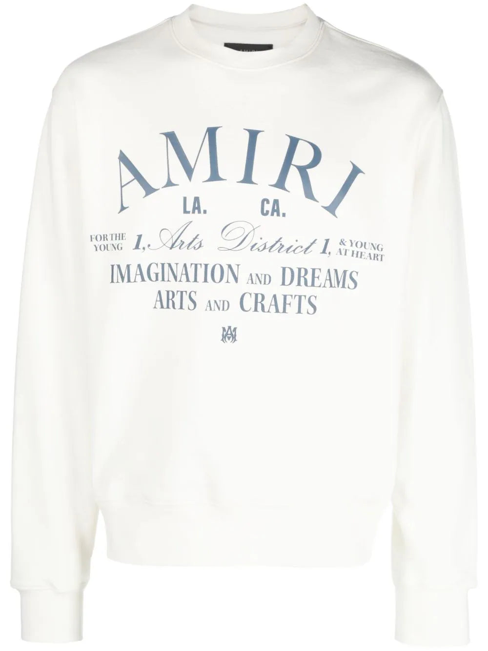 AMIRI  logo-print crew-neck sweatshirt