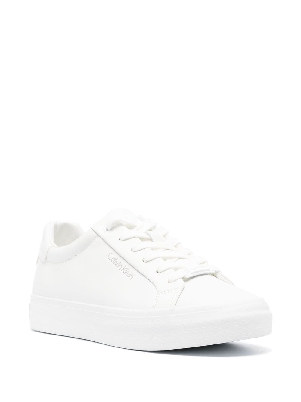 Calvin Klein low-top leather sneakers