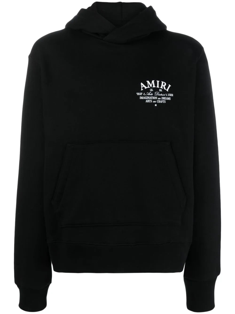 AMIRI  logo-print cotton hoodie