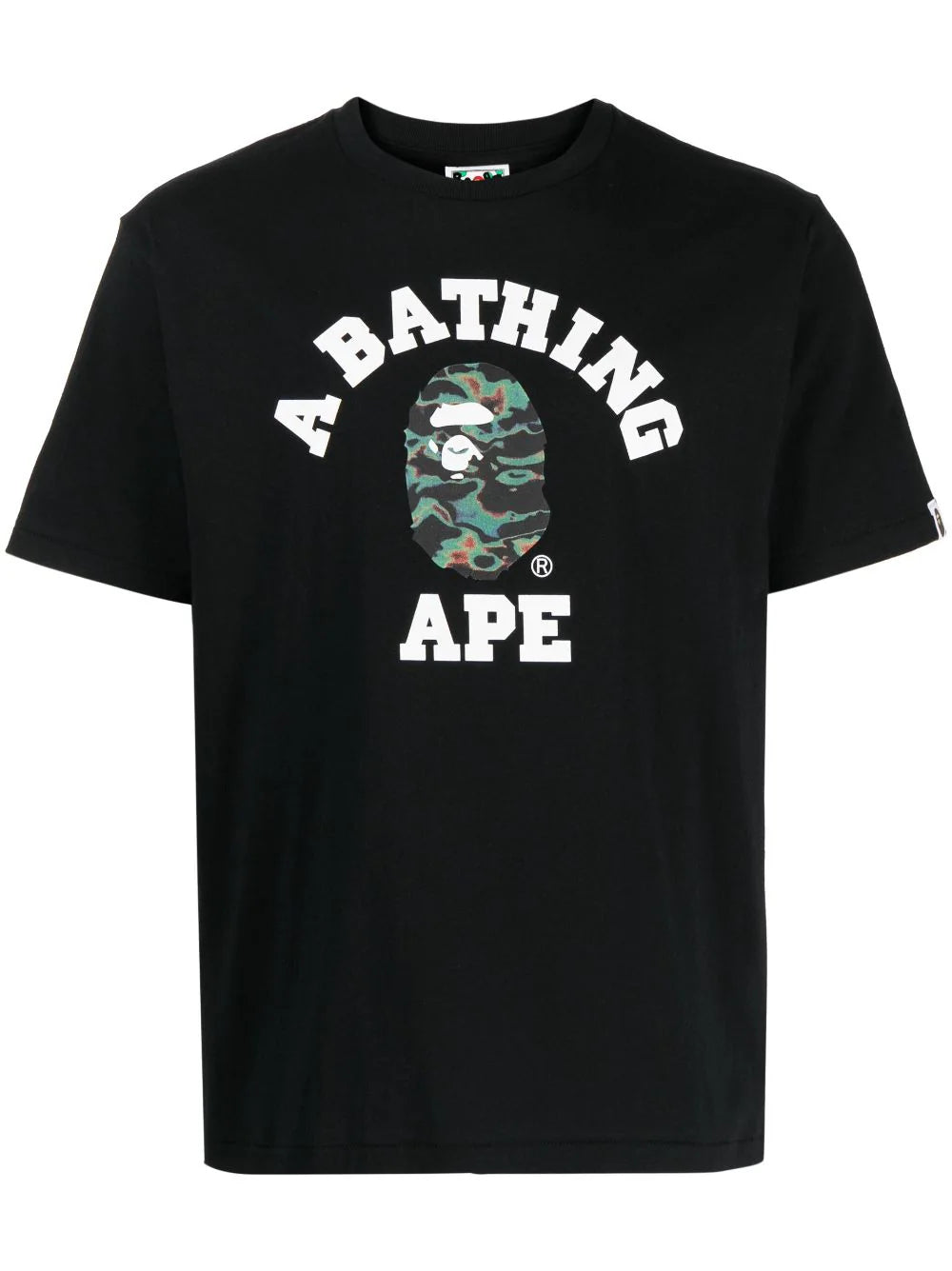 A BATHING APE®  logo-print crew-neck T-shirt