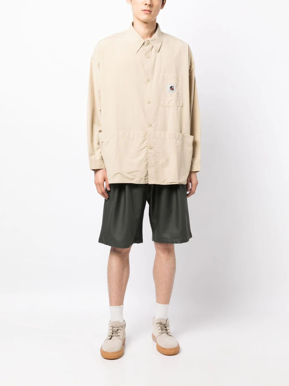 Carhartt WIP  logo-patch long-sleeve shirt