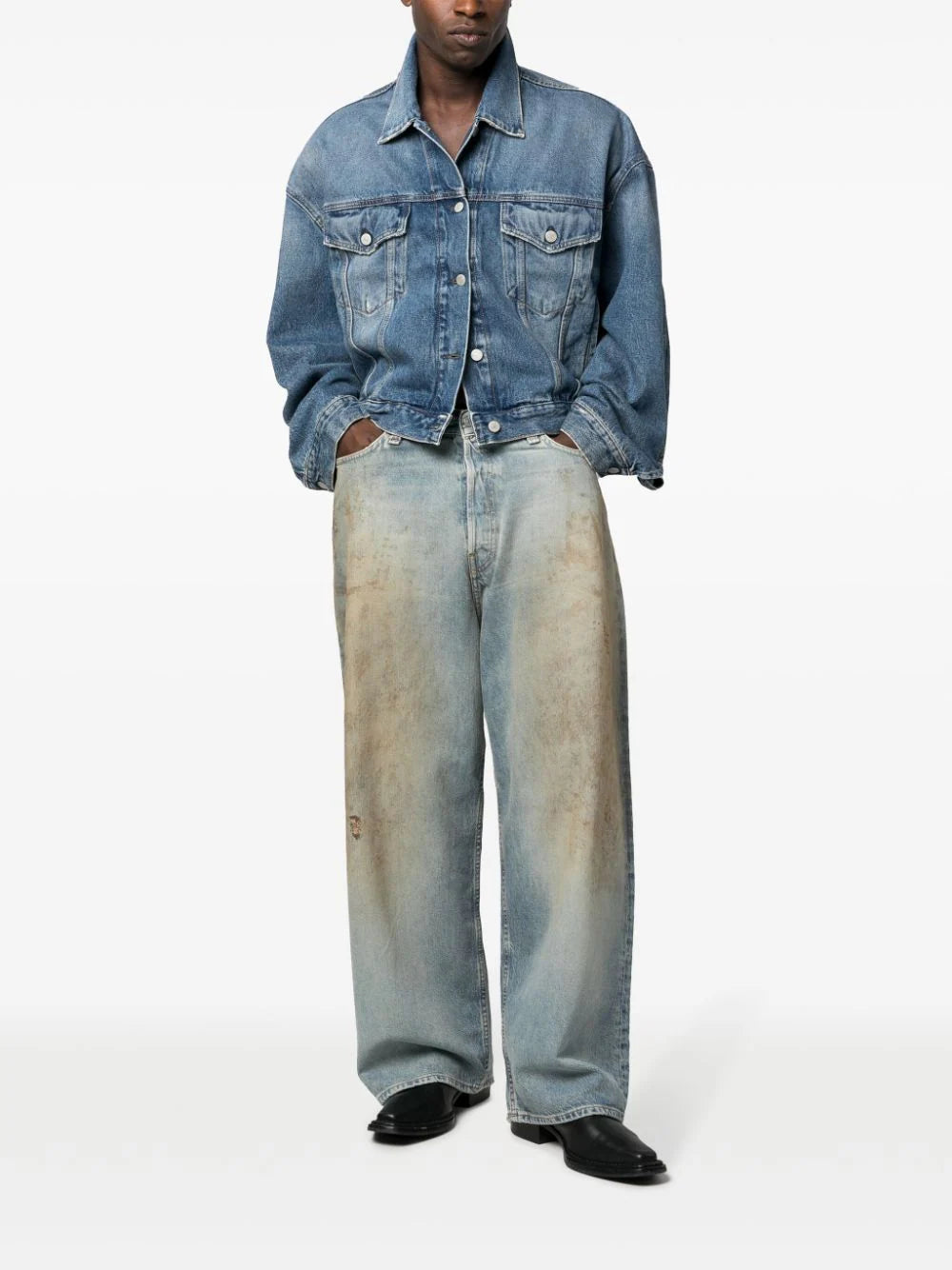Acne Studios  2023 super baggy fit jeans