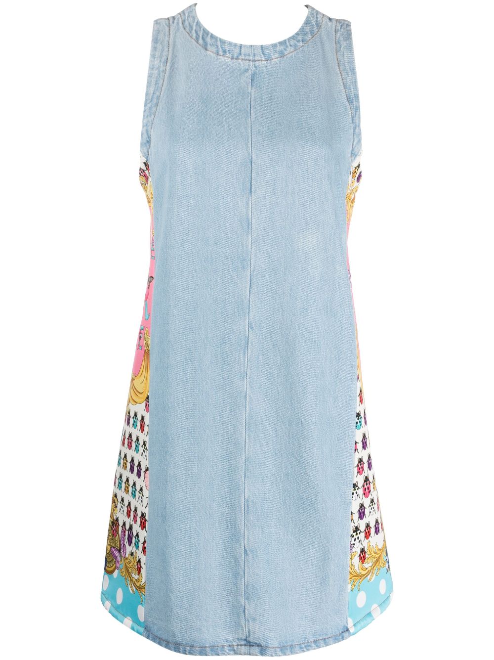 Versace  Butterflies denim minidress