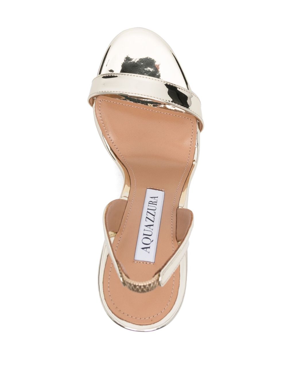 Aquazzura So Nude 110mm slingback sandals