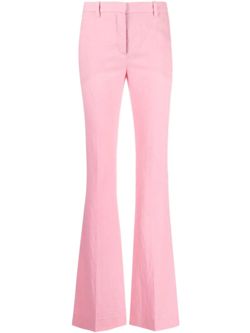Versace  Allover logo flared trousers