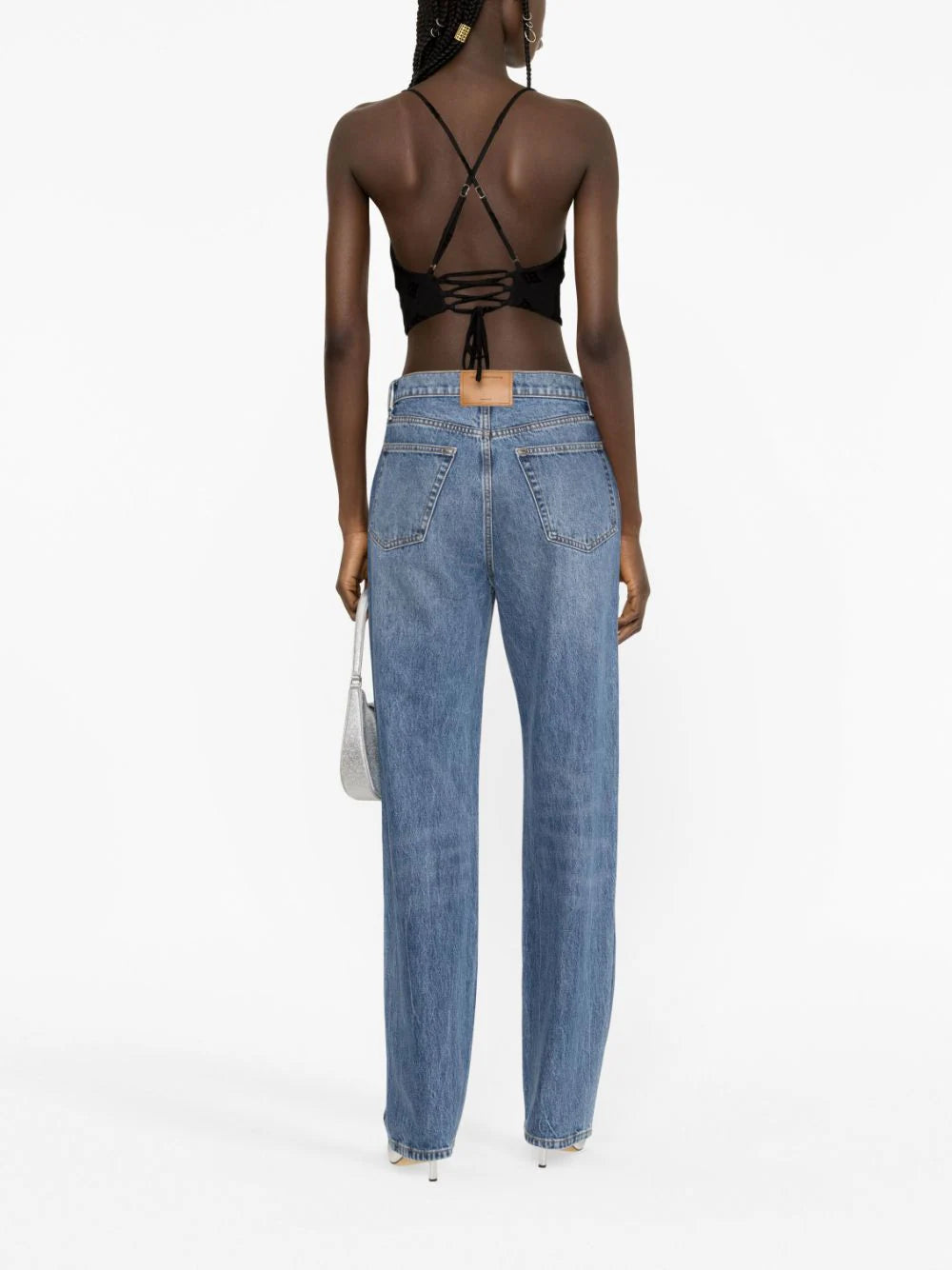 Alexander Wang  mid-rise straight-leg jeans