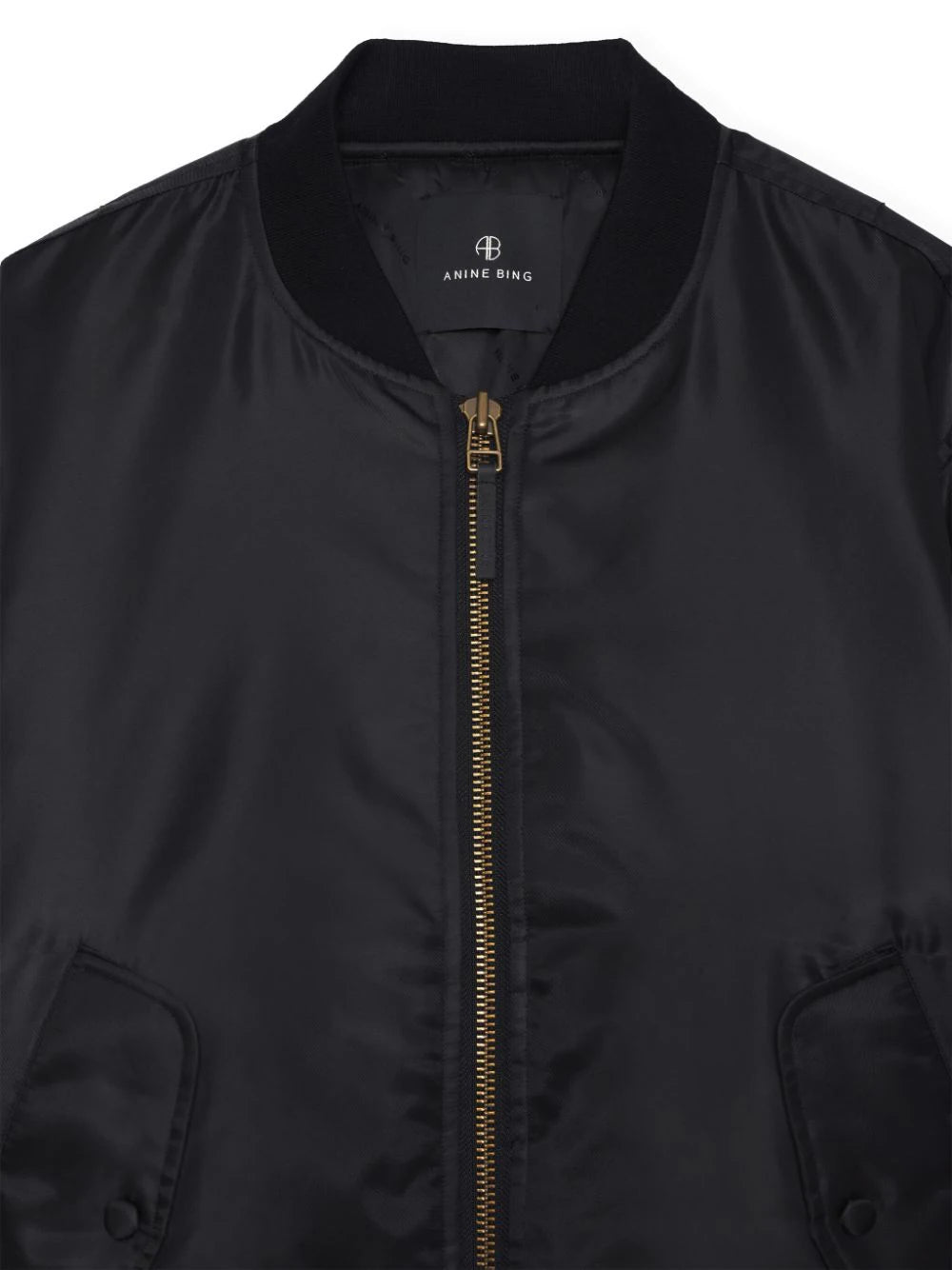 ANINE BING  Leon zipped bomber jacket