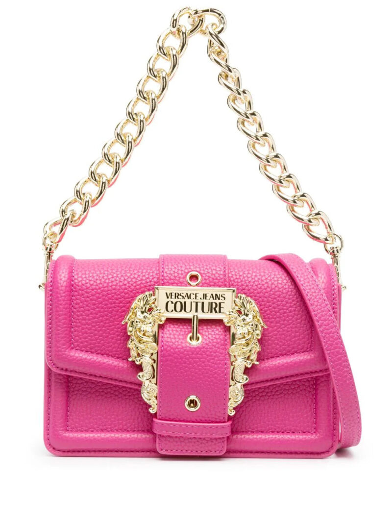 Versace Jeans Couture  baroque-buckle shoulder bag