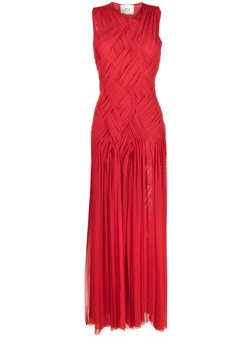Atu Body Couture  Emotional braided maxi dress