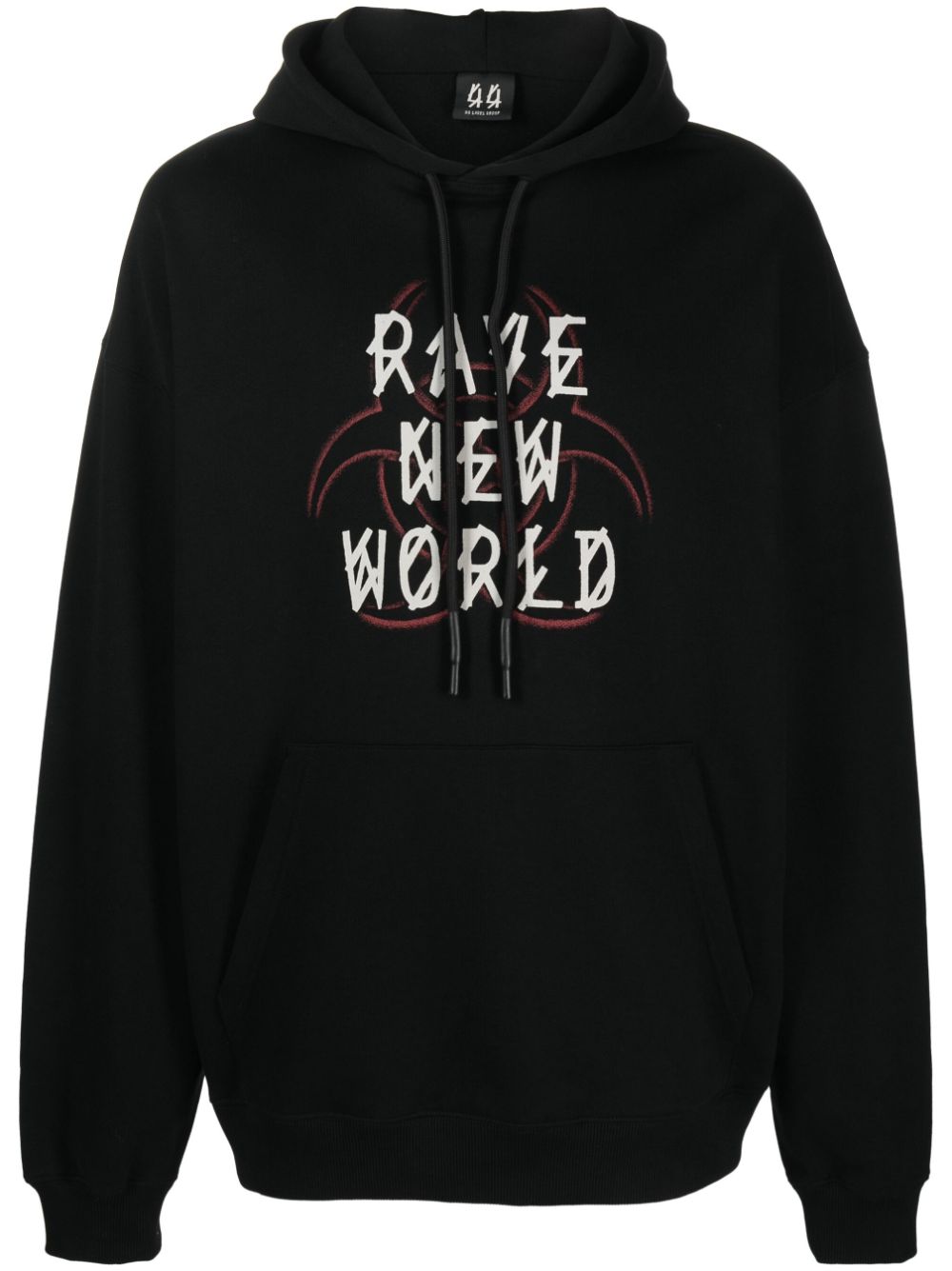 44 LABEL GROUP  Fallout logo-print cotton hoodie