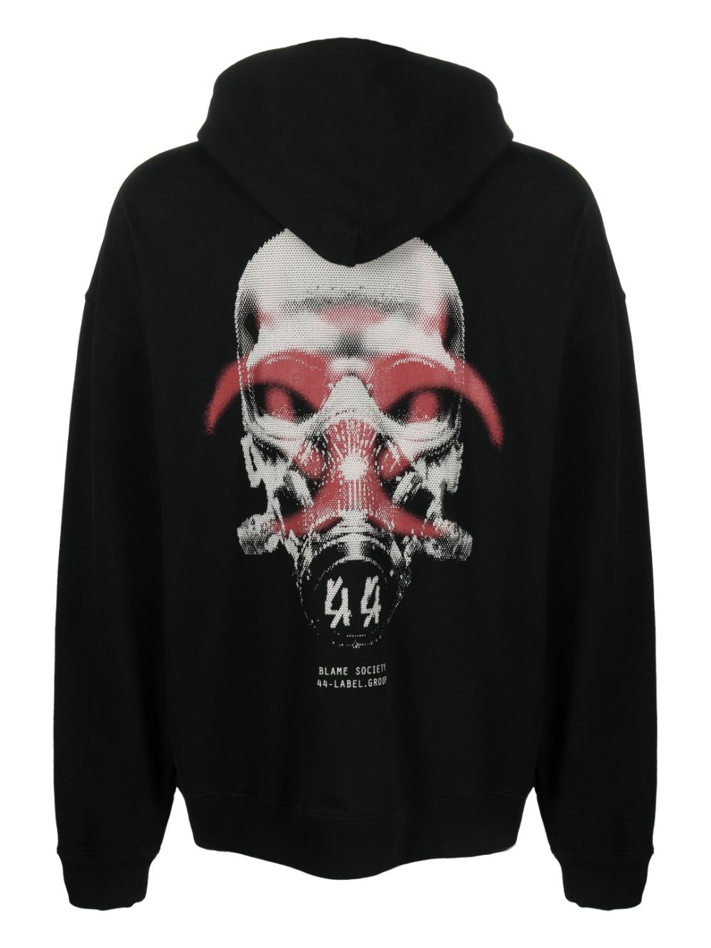 44 LABEL GROUP  Fallout logo-print cotton hoodie