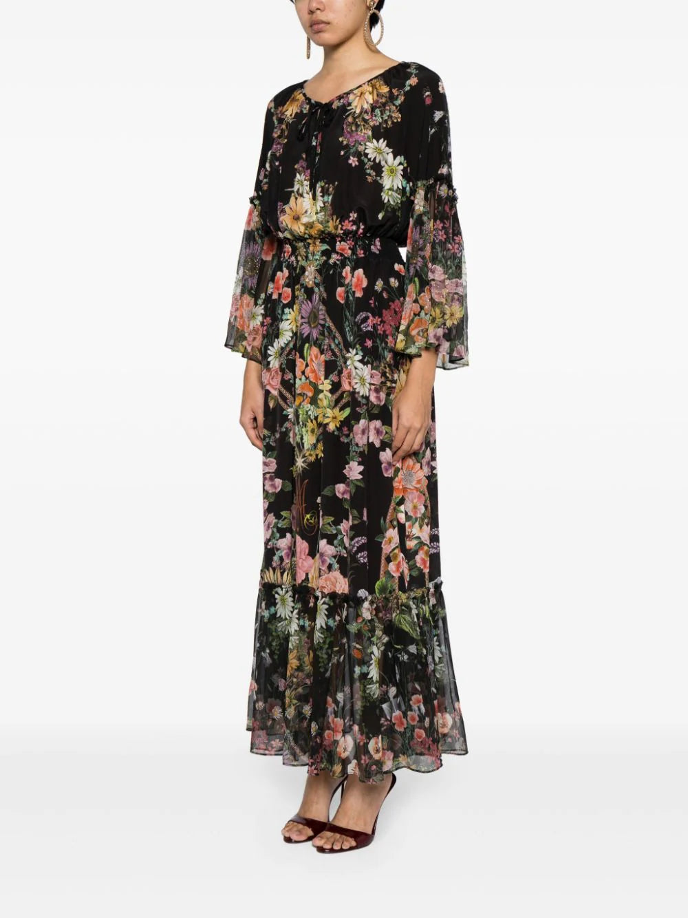 Camilla  Letters from a Vineyard silk maxi dress