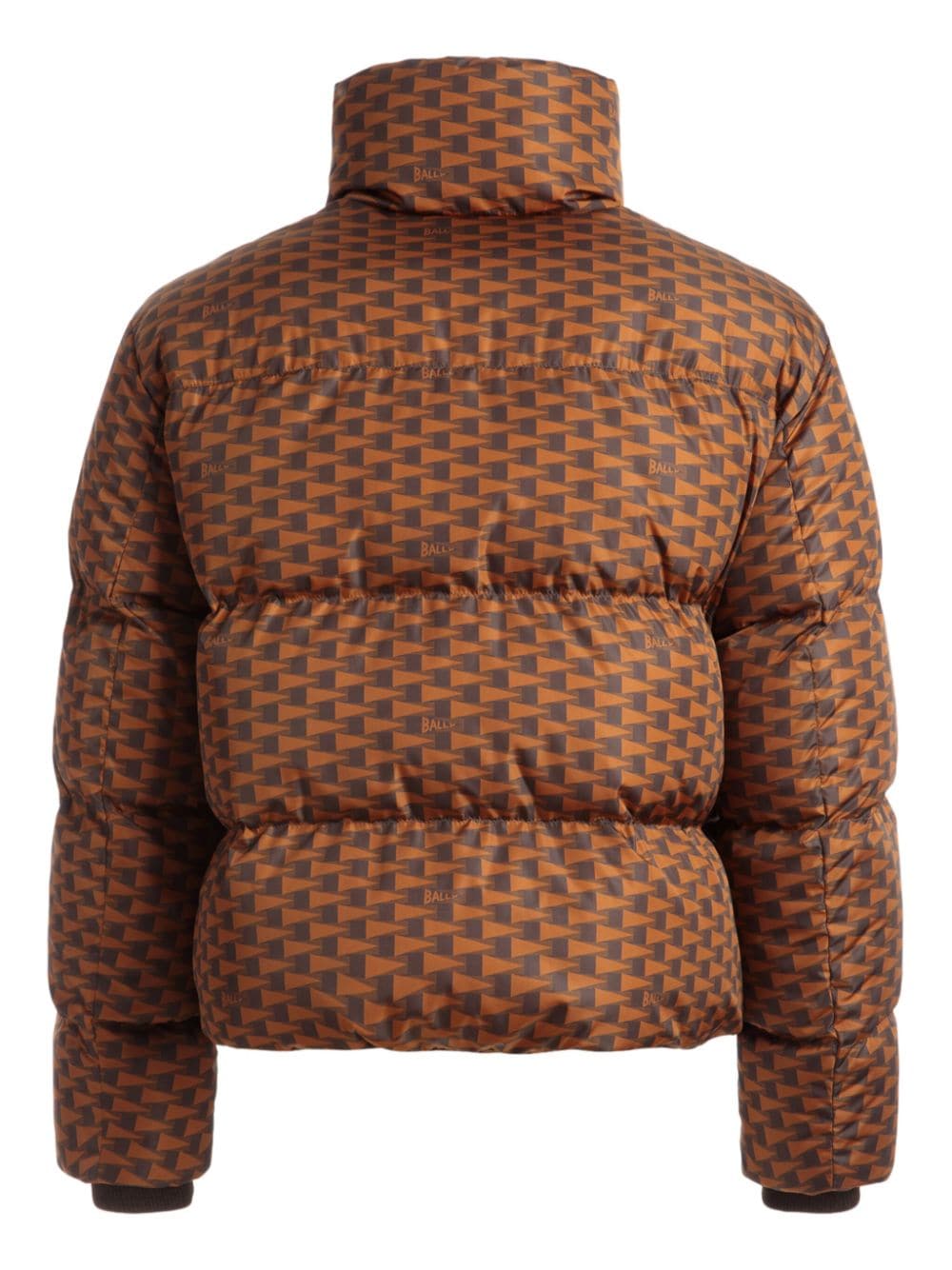 Bally geometric-print padded jacket - Image 2