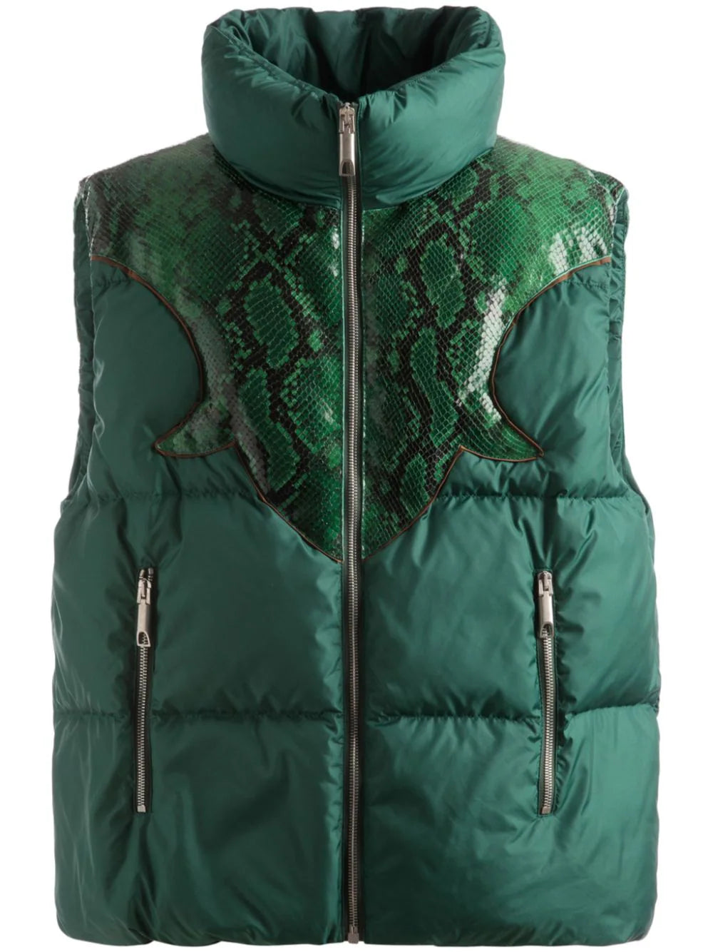 Bally  python-print padded-design gilet