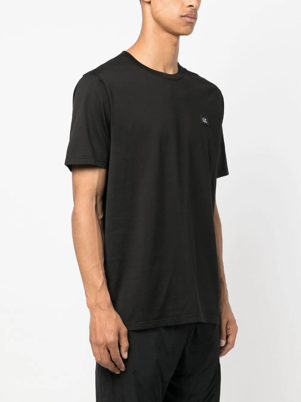 C.P. Company  logo-patch cotton T-shirt