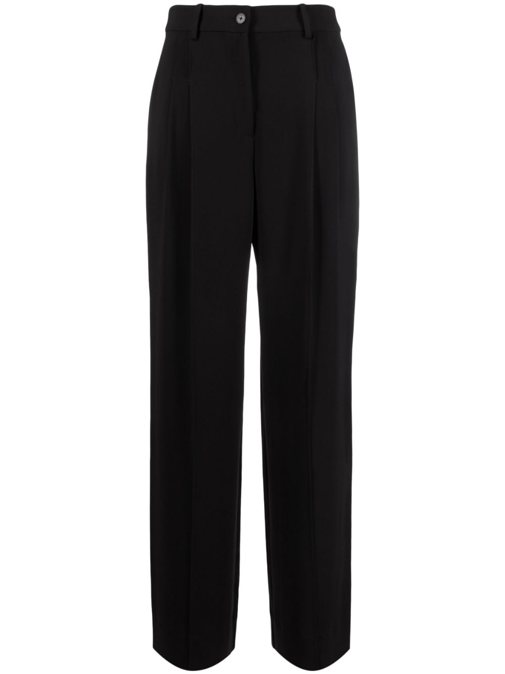 Calvin Klein  mid-rise wide-leg trousers