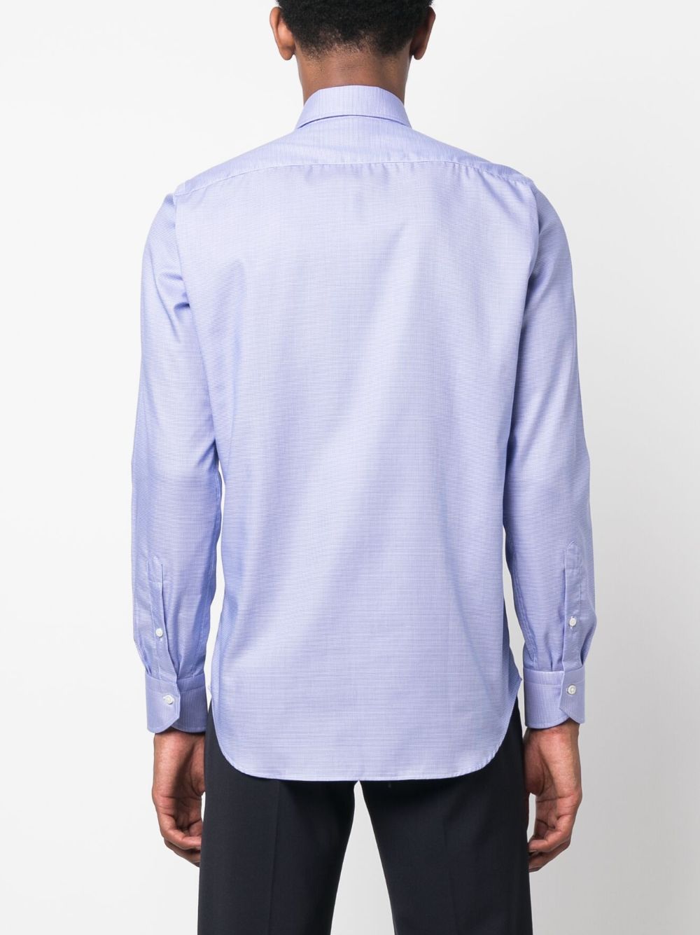Canali long-sleeve cotton shirt