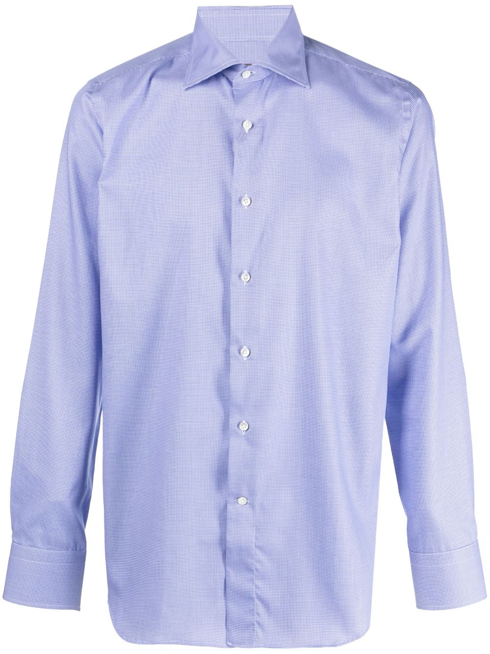 Canali  long-sleeve cotton shirt