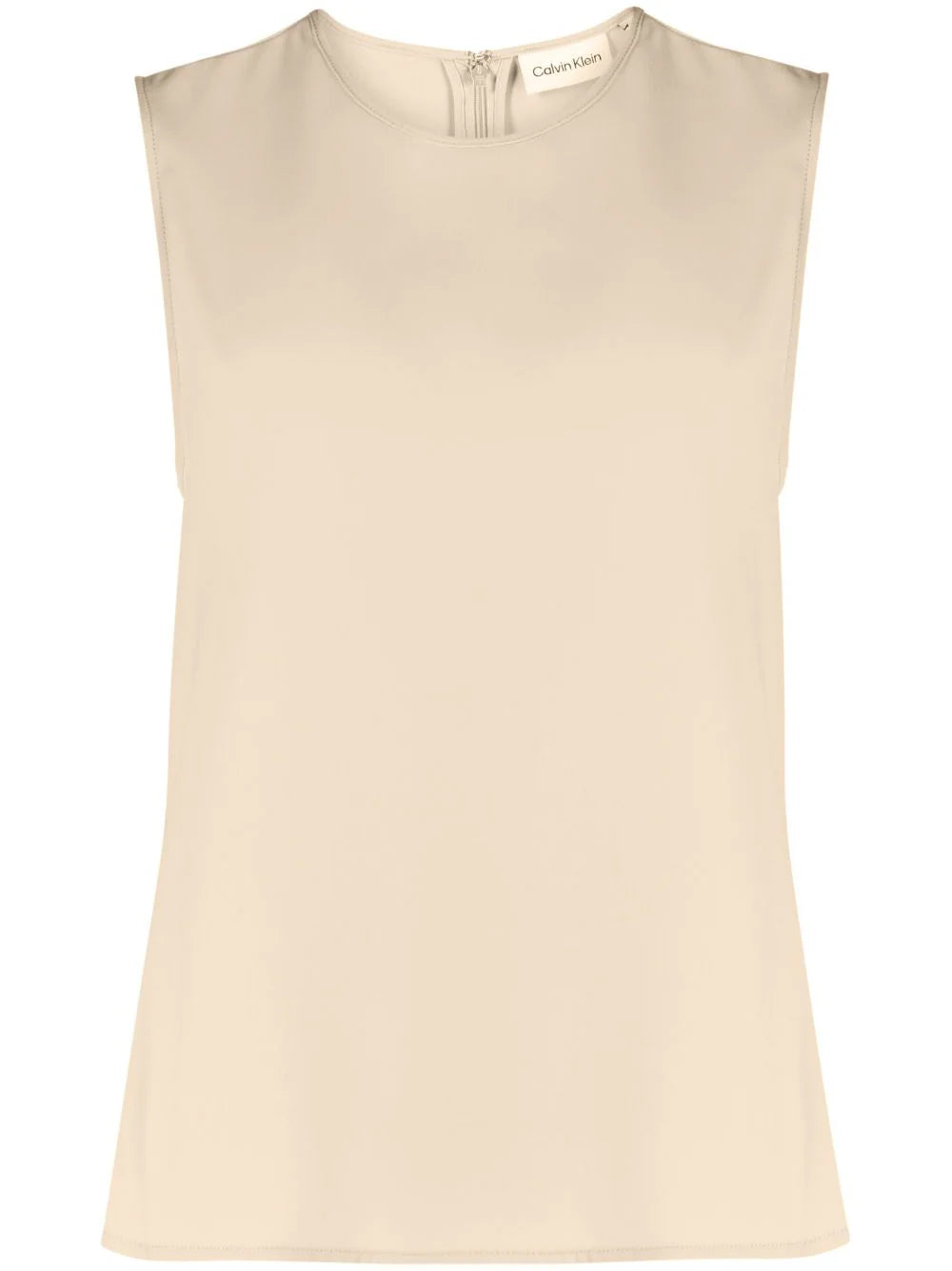 Calvin Klein  sleeveless crêpe top