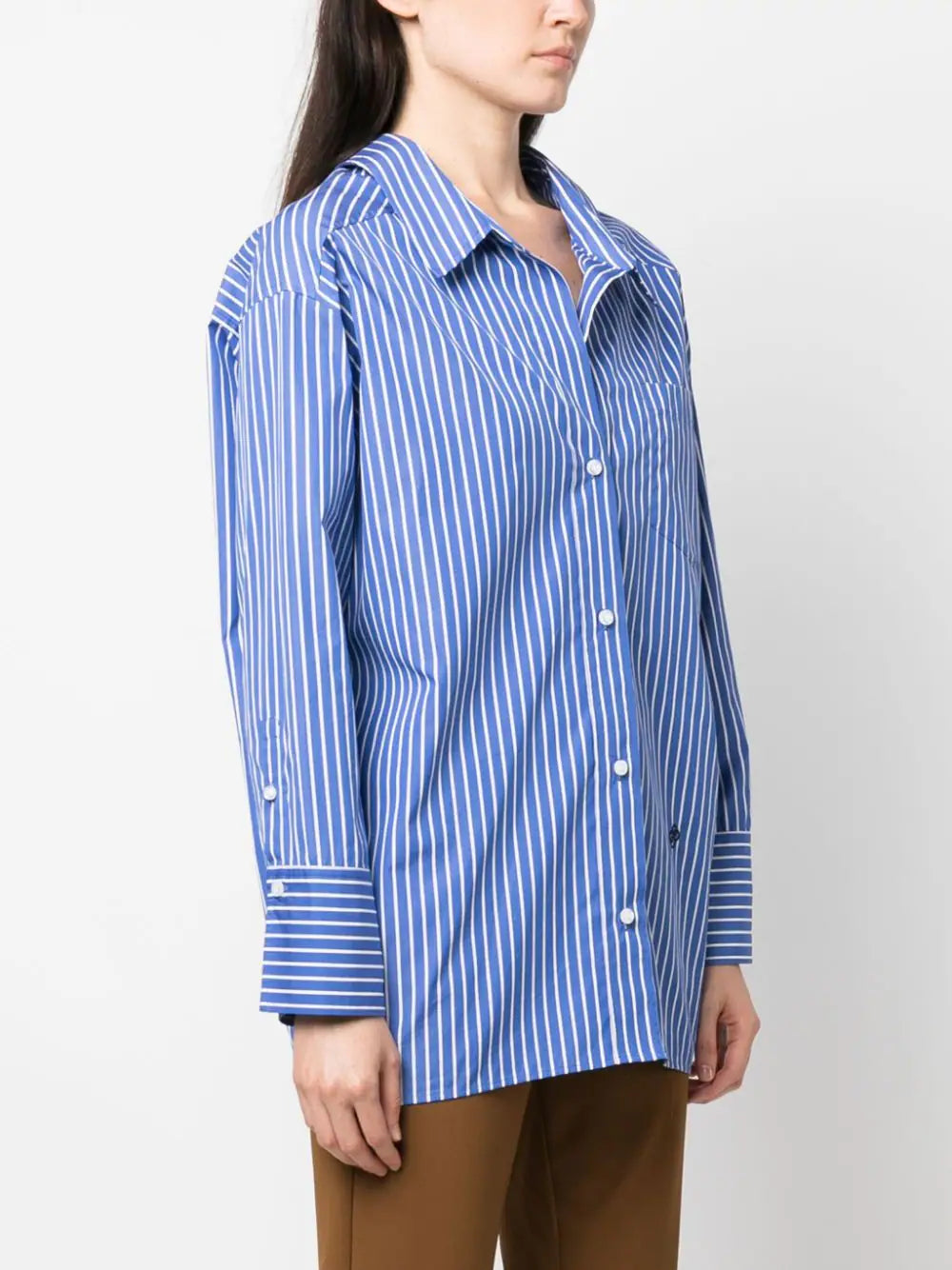 Câllas Milano  Petra striped boyfriend shirt