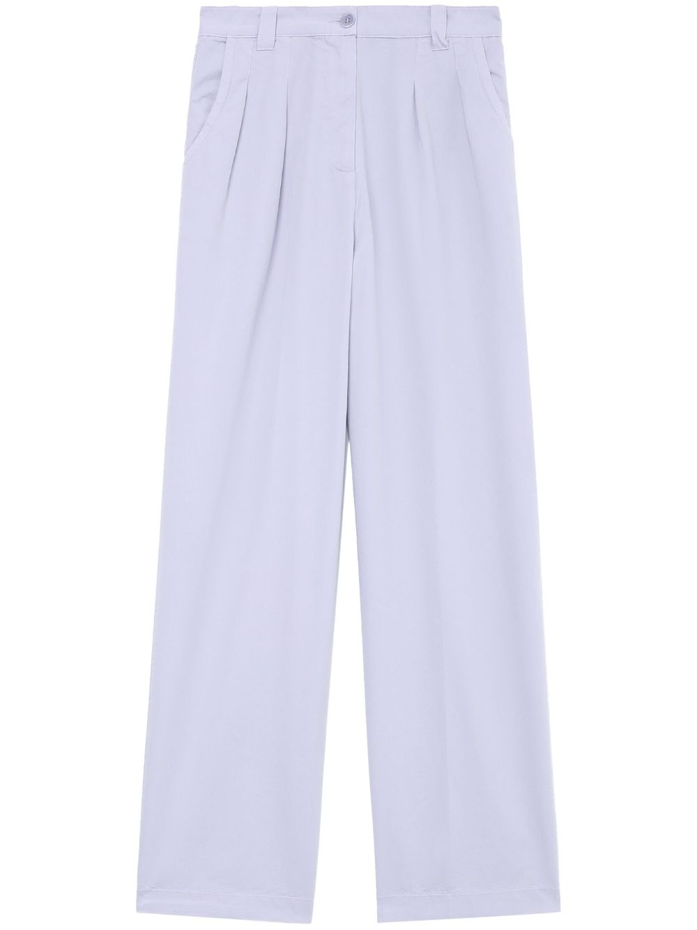 A.P.C.  wide-leg cotton trousers