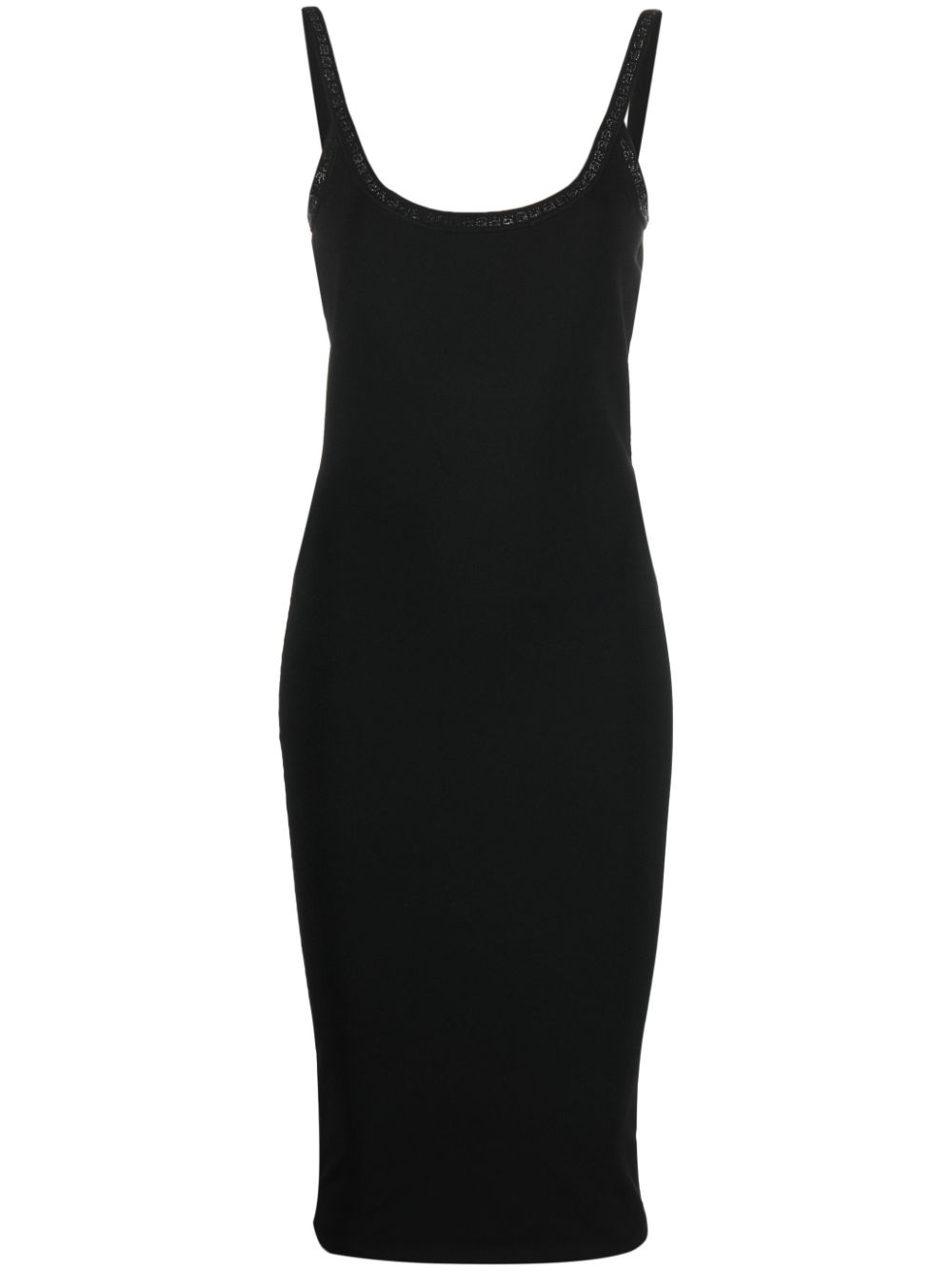 Alexander Wang  crystal-embellished jersey dress