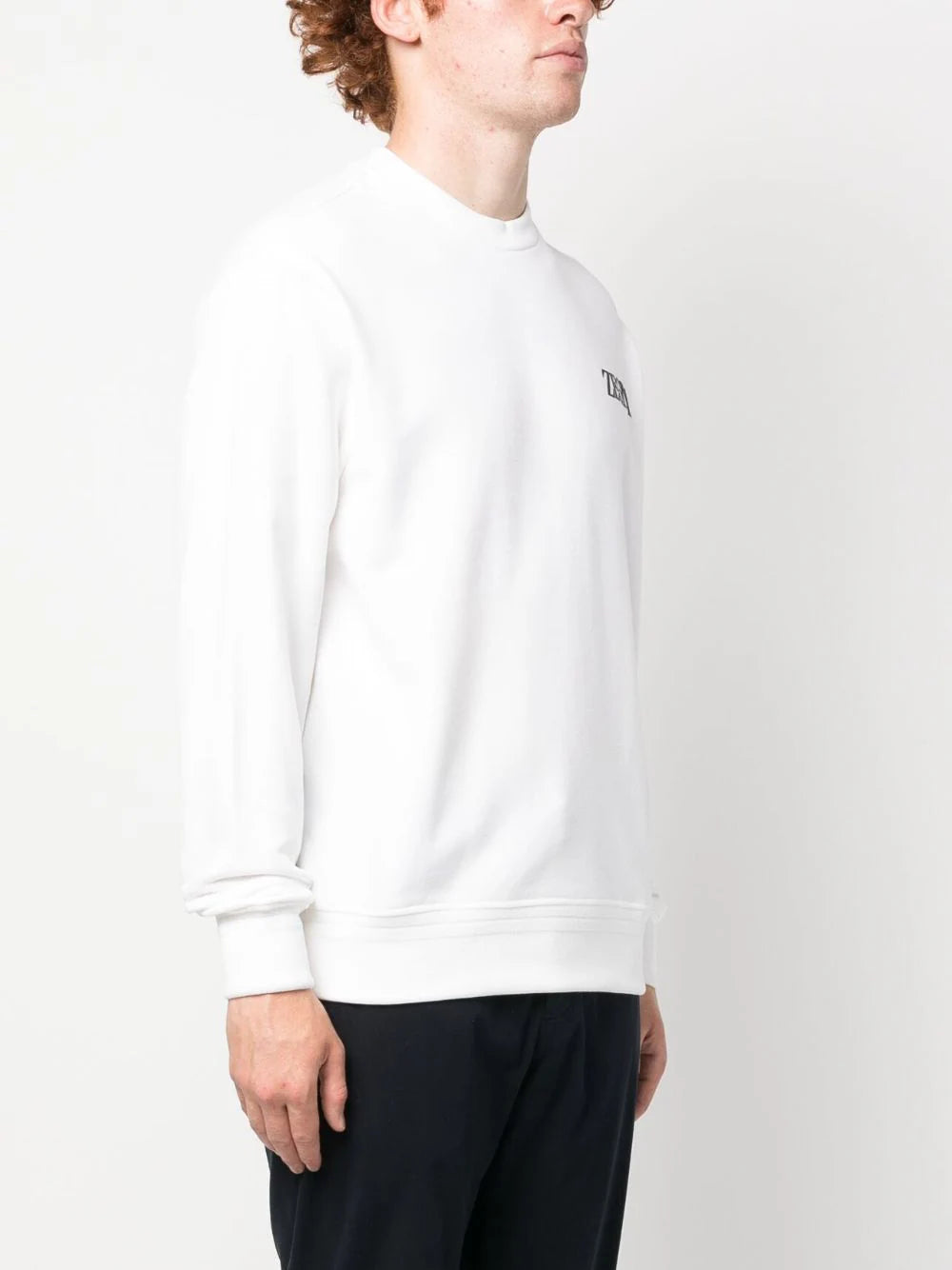 Zegna  #UseTheExisting™ cotton sweatshirt