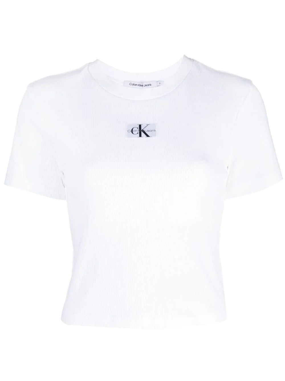 Calvin Klein Jeans  logo-patch cotton T-shirt