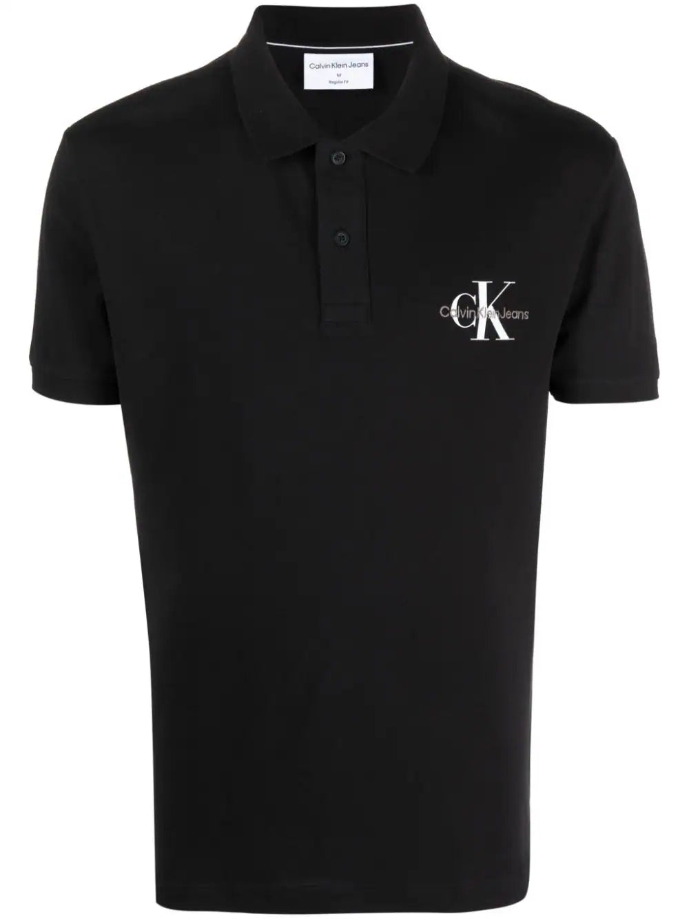Calvin Klein Jeans  logo-print cotton polo shirt