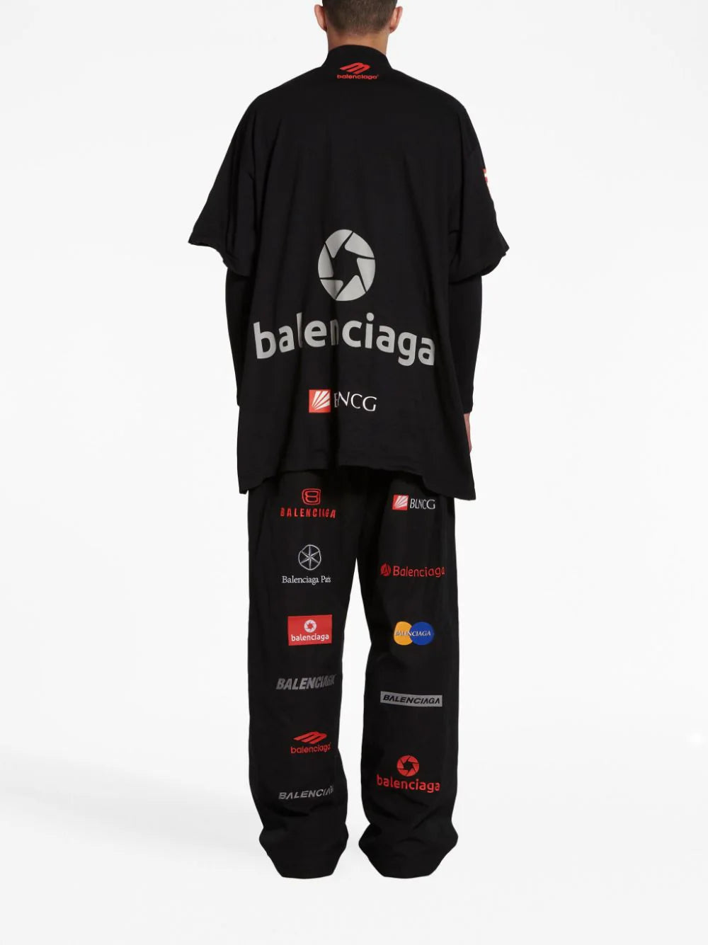 Balenciaga  Top League cotton T-shirt