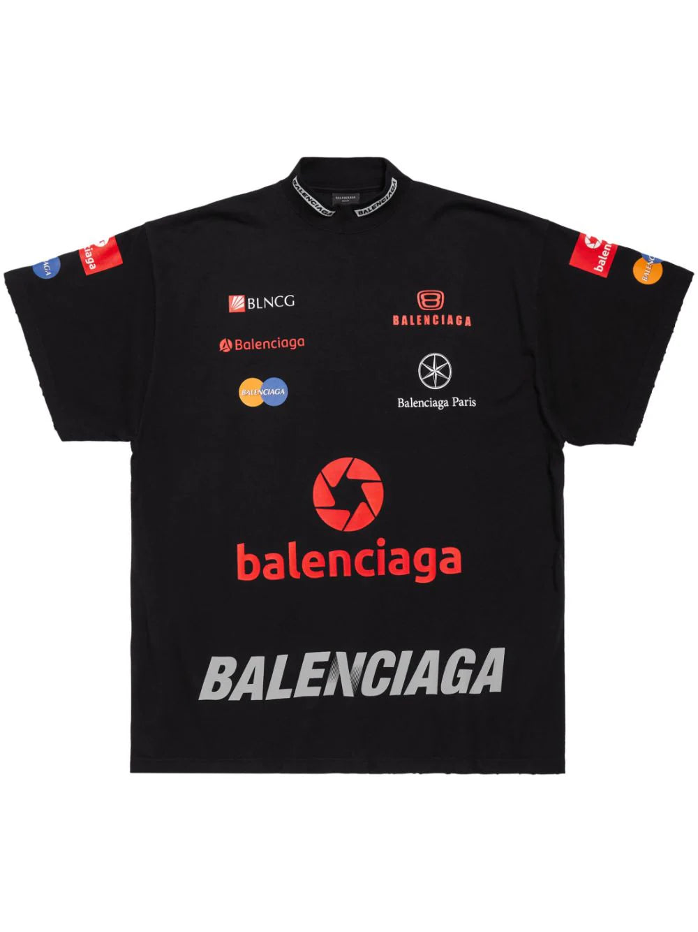 Balenciaga  Top League cotton T-shirt