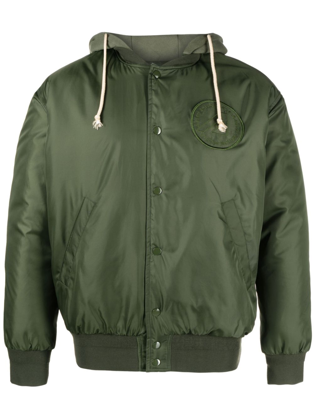 Autry  logo-patch bomber jacket