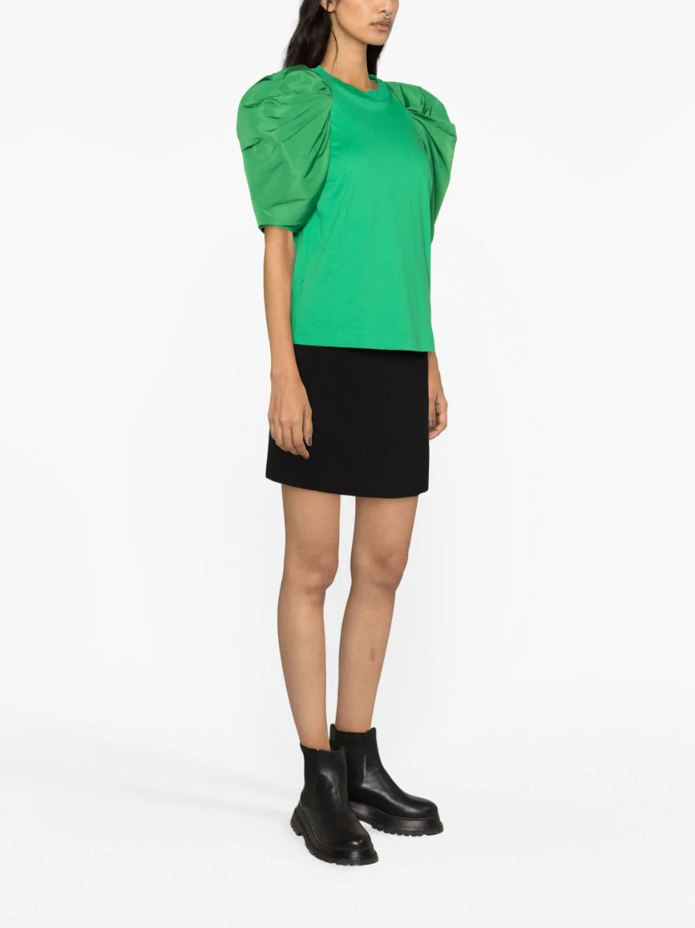 Alexander McQueen  puff-sleeve T-shirt