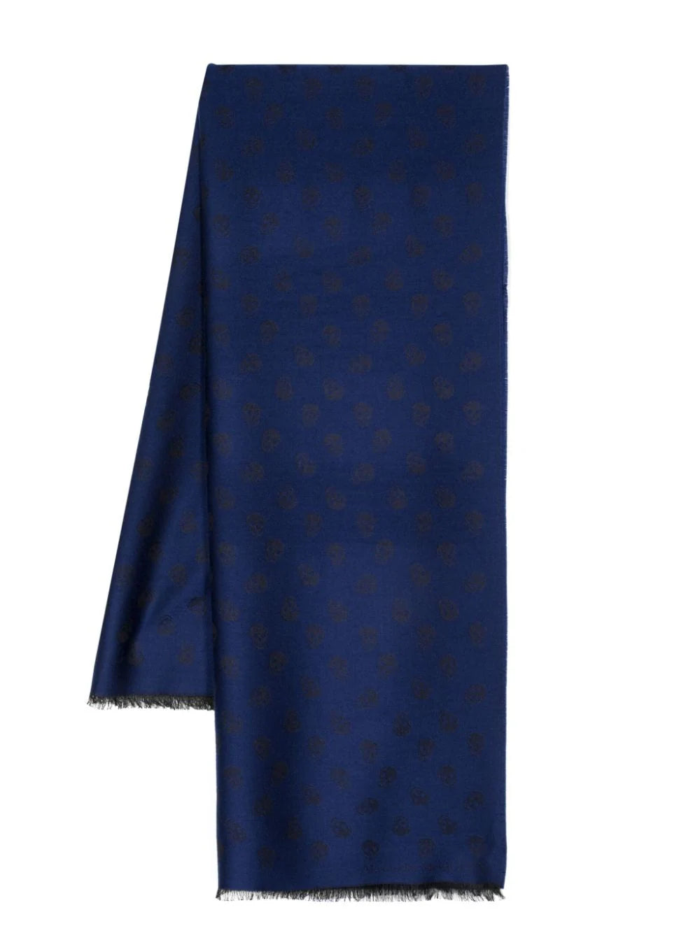 Alexander McQueen  skull wool-silk scarf