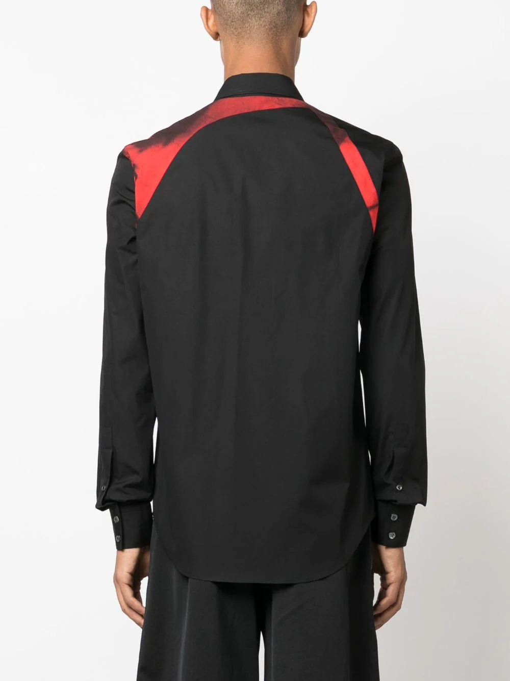 Alexander McQueen  Harness cotton shirt