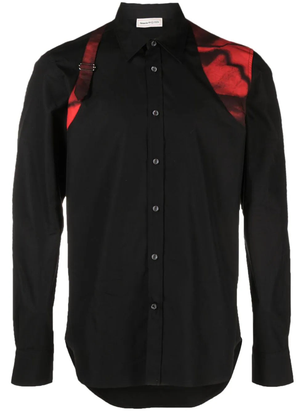 Alexander McQueen  Harness cotton shirt