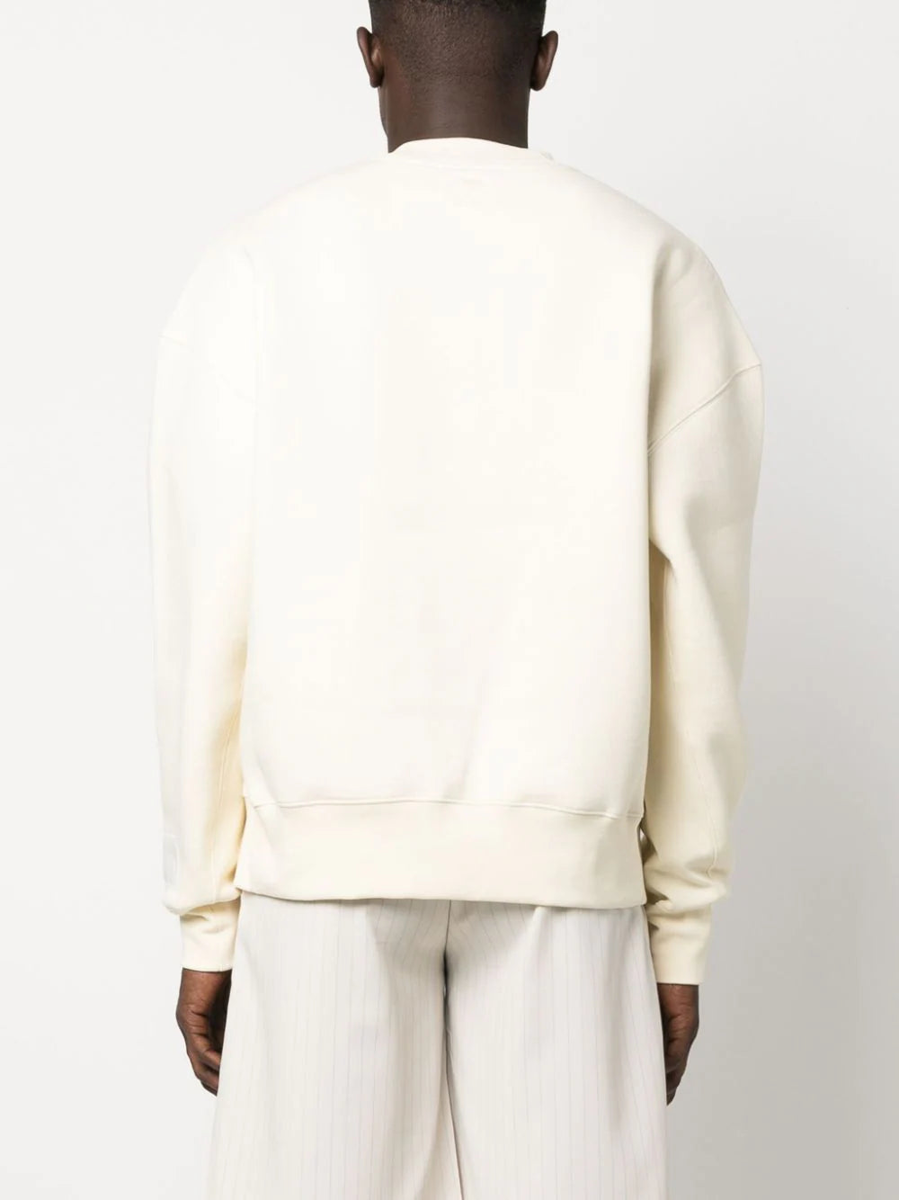 AMI Paris  logo-embroidered patch sweatshirt